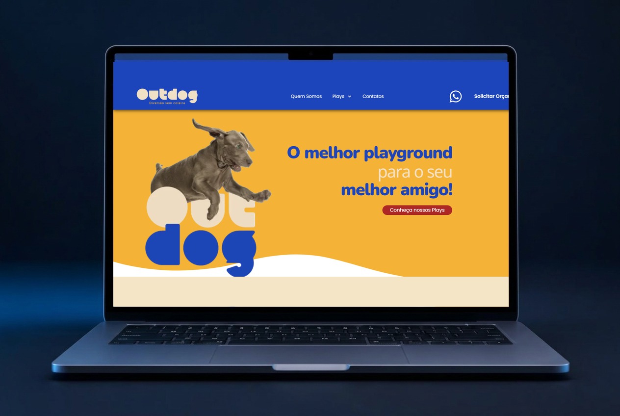 Mockup do site OutDog